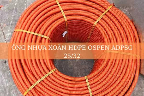 ỐNG NHỰA XOẮN HDPE 32/25