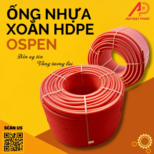 Chứng nhận chất lượng ống nhựa xoắn HDPE OSPEN
