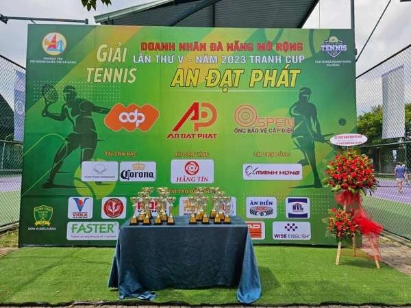 Giải Tennis  Tranh Cúp An Đạt Phát: Gắn kết qua niềm đam mê và kinh doanh