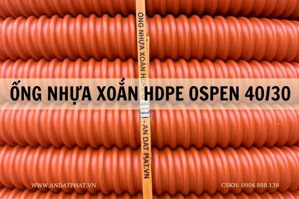 ỐNG NHỰA XOẮN HDPE 40/30 OSPEN