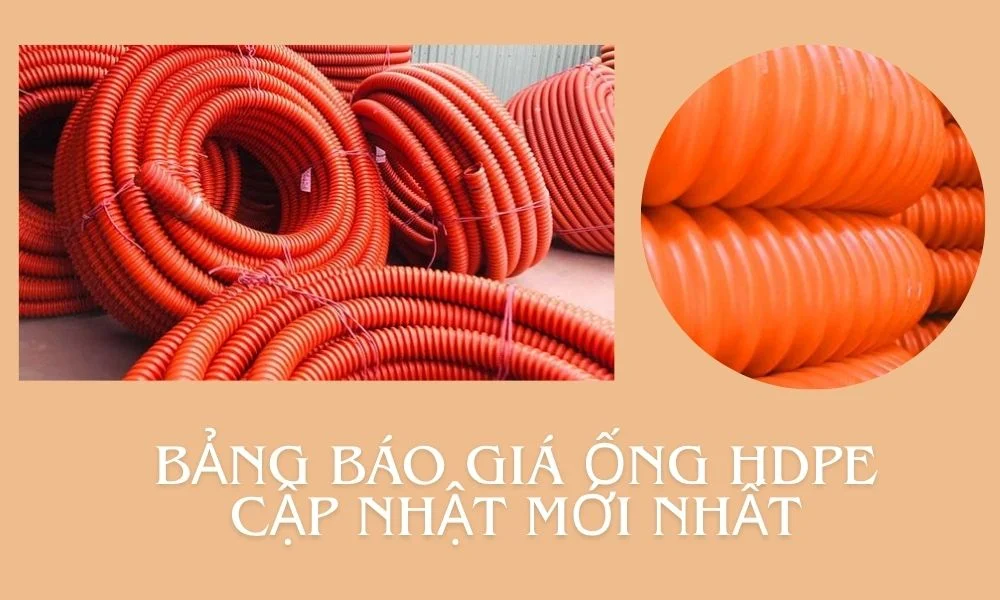Bảng giá ống HDPE