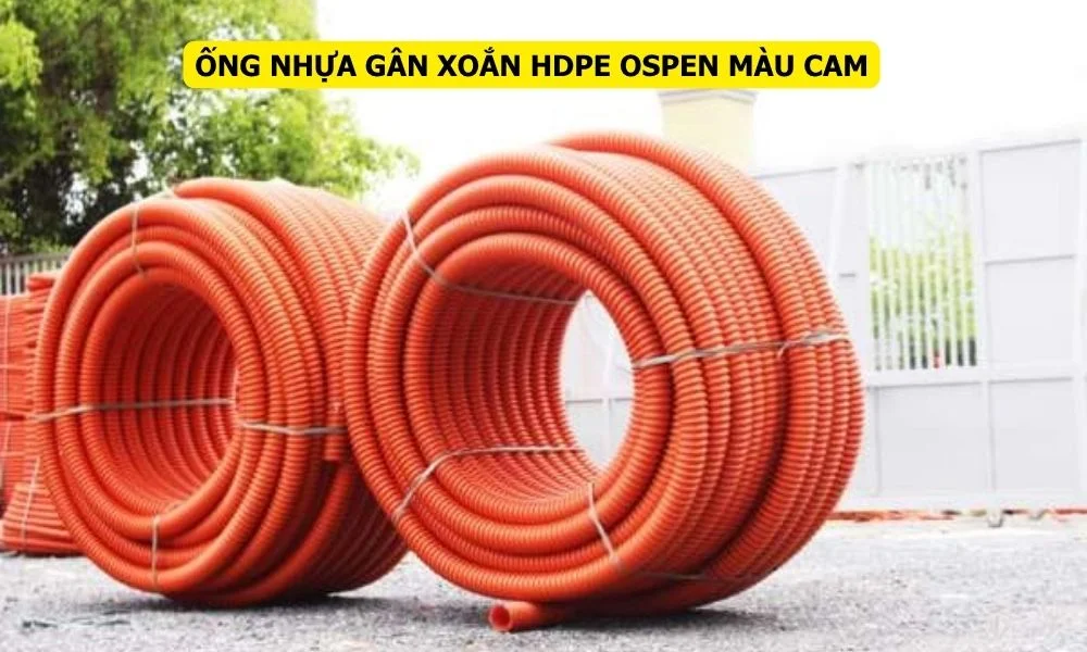 Ống gân xoắn HDPE