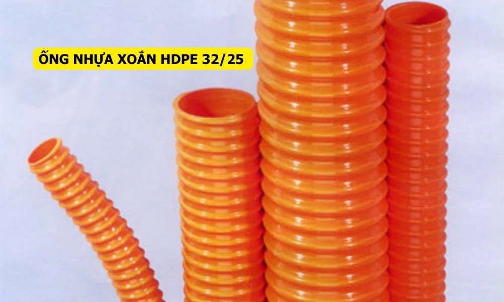 Ống nhựa xoắn HDPE 32/25