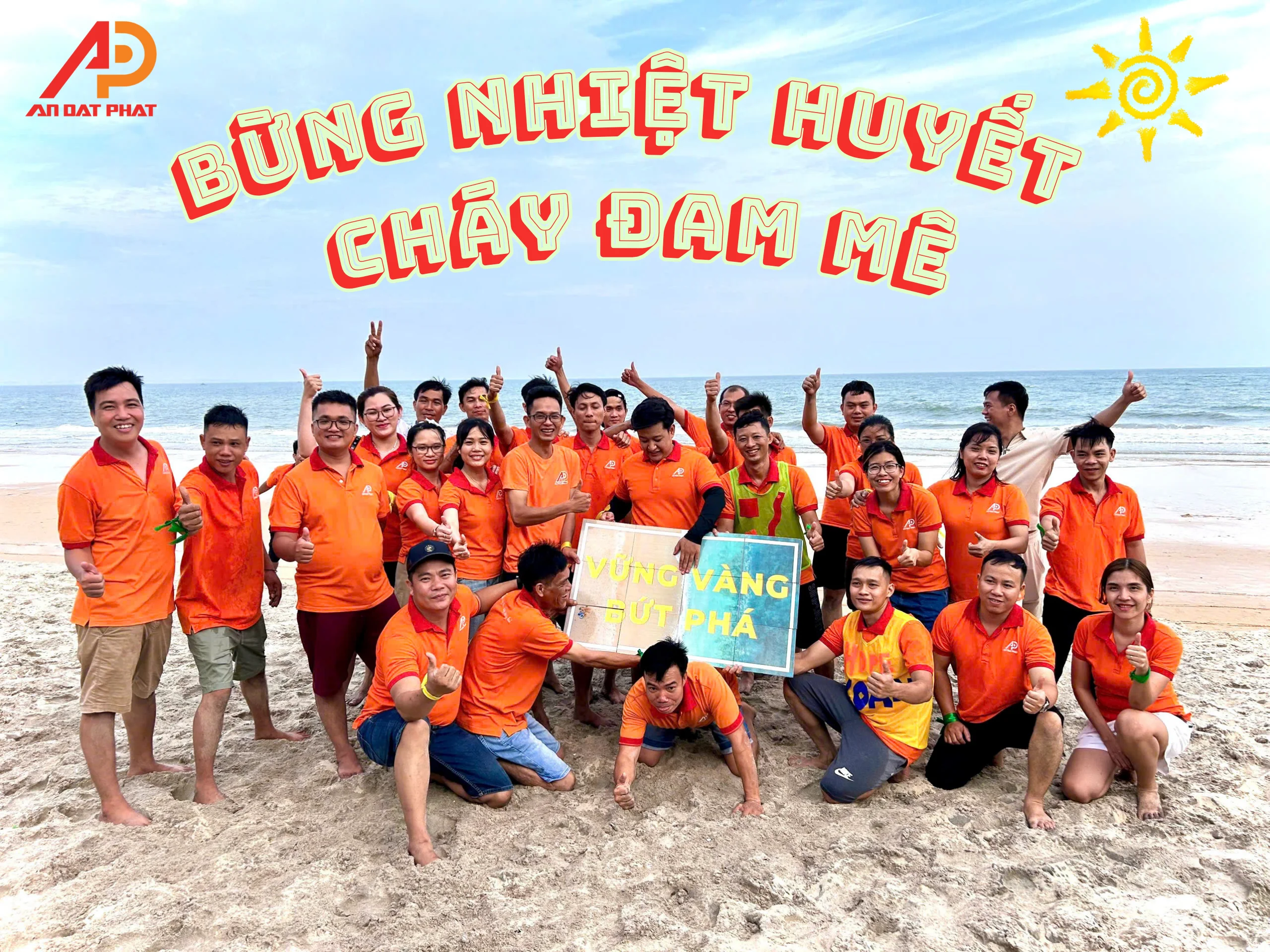 Team Building trên biển - An Đạt Phát Sài Gòn