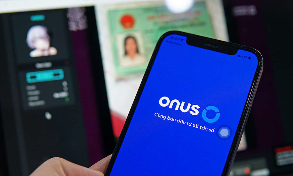 Dữ liệu xác minh danh tính của người dùng Onus bị hacker rao bán trên mạng. Ảnh: Lưu Quý